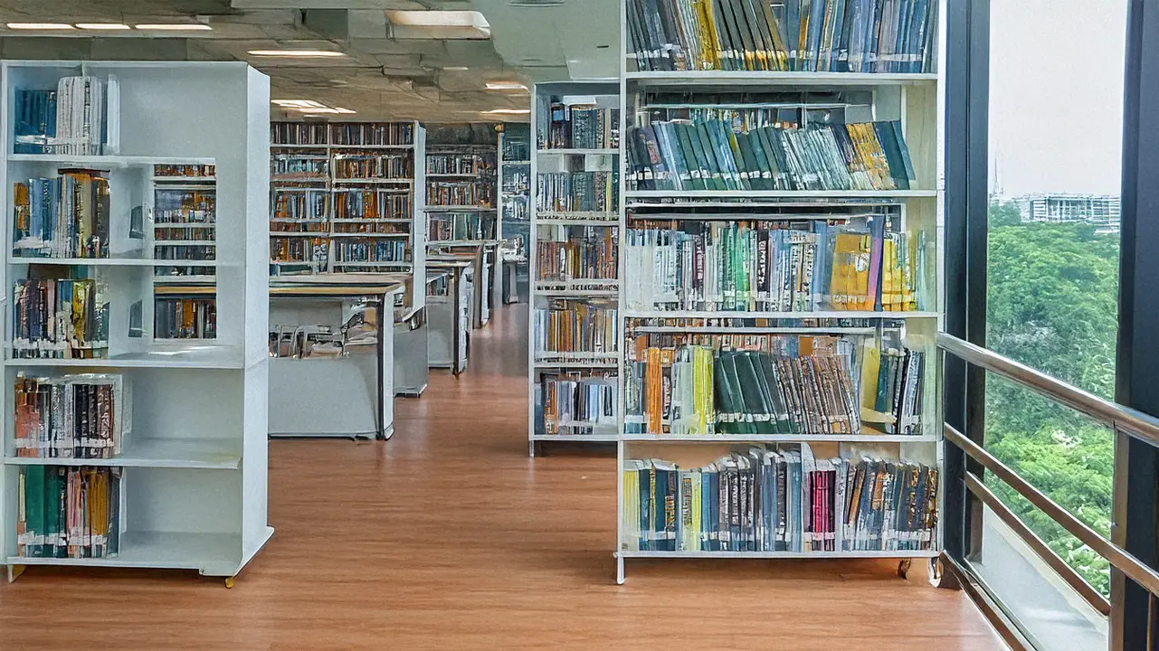 圖書館內部